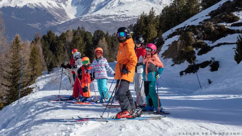 Clases de Esquí Colectivas en Baqueira con Era Tuca